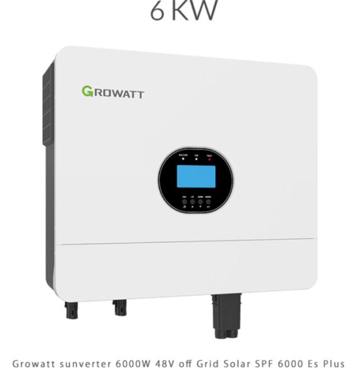 سانورتر 6KW و 48V مدل SPF 6000 Es Plus برند Growatt