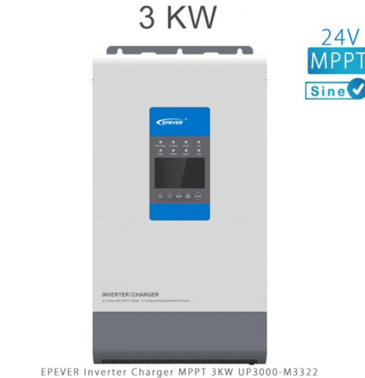 سانورتر 3KW و 24V مدل UP3000-M3322 برند EPEVER
