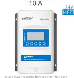شارژ کنترلر 10A و 24V سری MPPT مدل XTRA1206 برند EPEVER