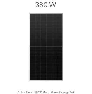 پنل خورشیدی 380 وات مونو کریستال برند مانا انرژی پاک