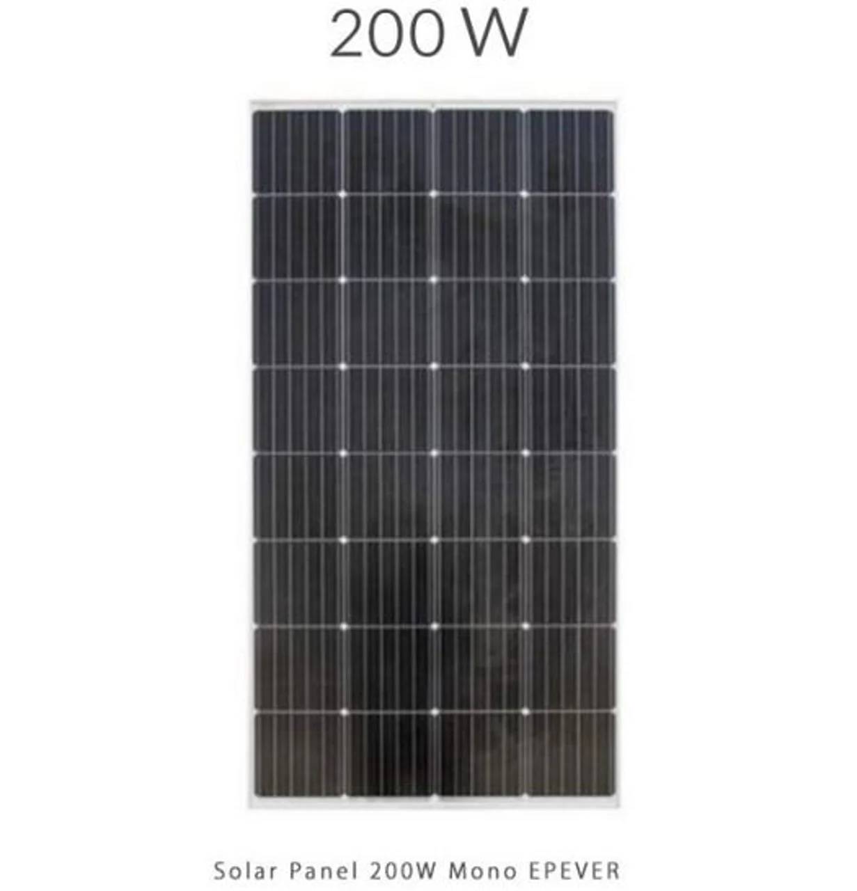 پنل خورشیدی 200 وات مونو کریستال برند EPEVER