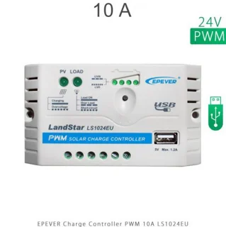 شارژ کنترلر 10A و 24V مدل LS1024E/EU سری PWM برند EPEVER