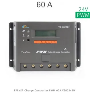 شارژ کنترلر 60A و 24V مدل VS6024BN سری PWM برند EPEVER