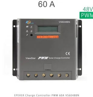 شارژ کنترلر 60A و 48V مدل VS6048BN سری PWM برند EPEVER