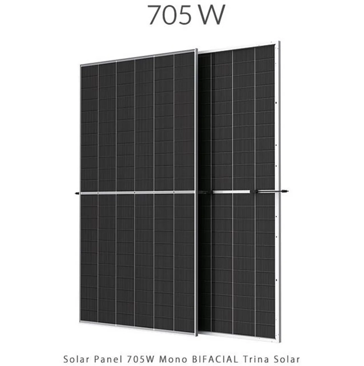 پنل خورشیدی 705 وات مونو کریستال بای فیشیال برند Trina Solar