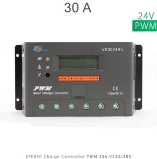 شارژ کنترلر 30A و 24V مدل VS3024BN سری PWM برند EPEVER
