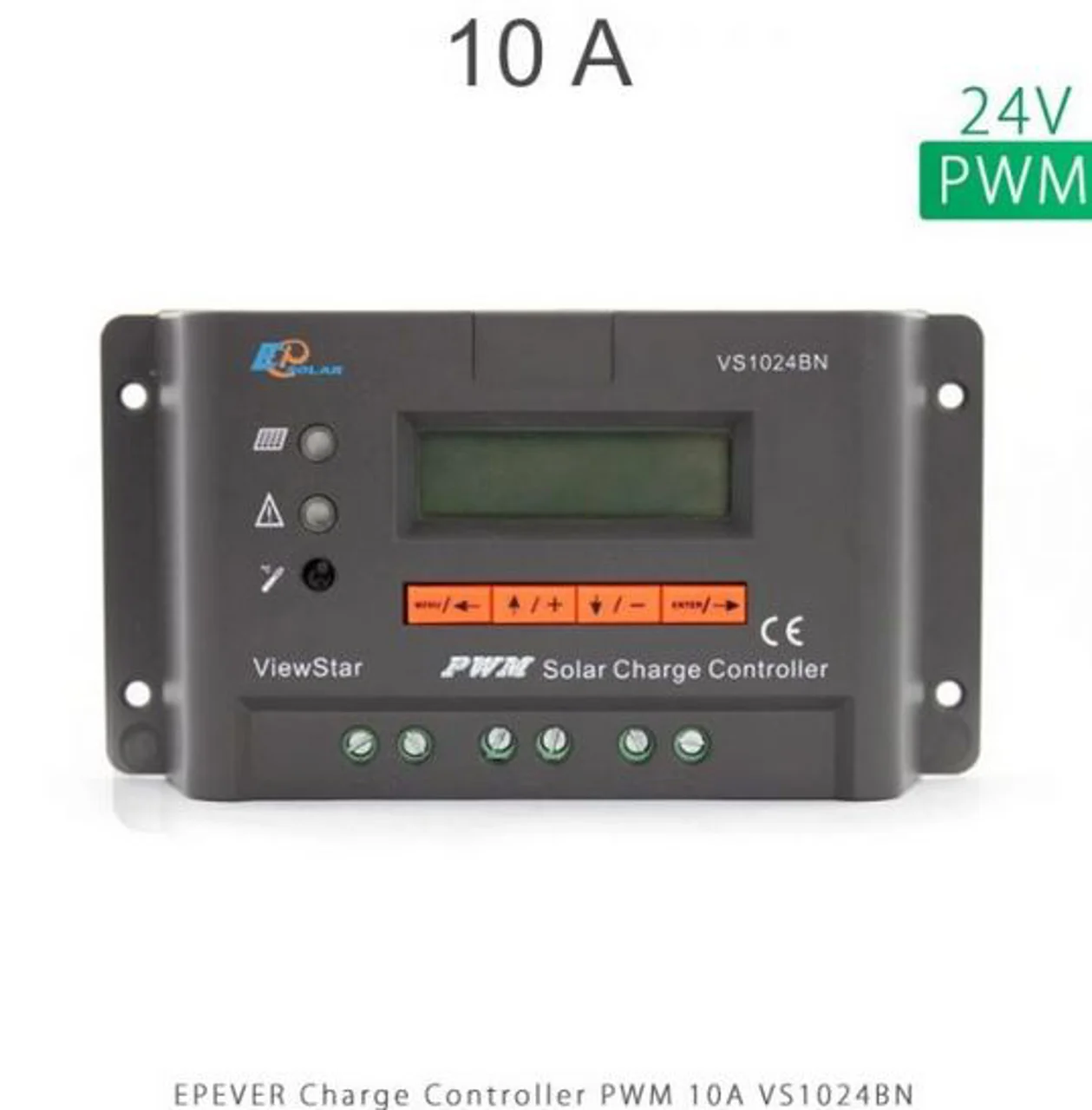 شارژ کنترلر 10A و 24V مدل VS1024BN سری PWM برند EPEVER