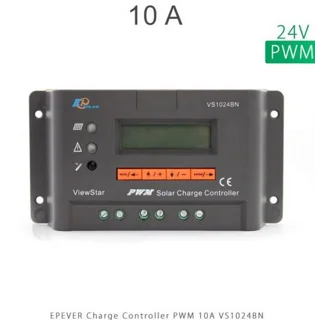 شارژ کنترلر 10A و 24V مدل VS1024BN سری PWM برند EPEVER