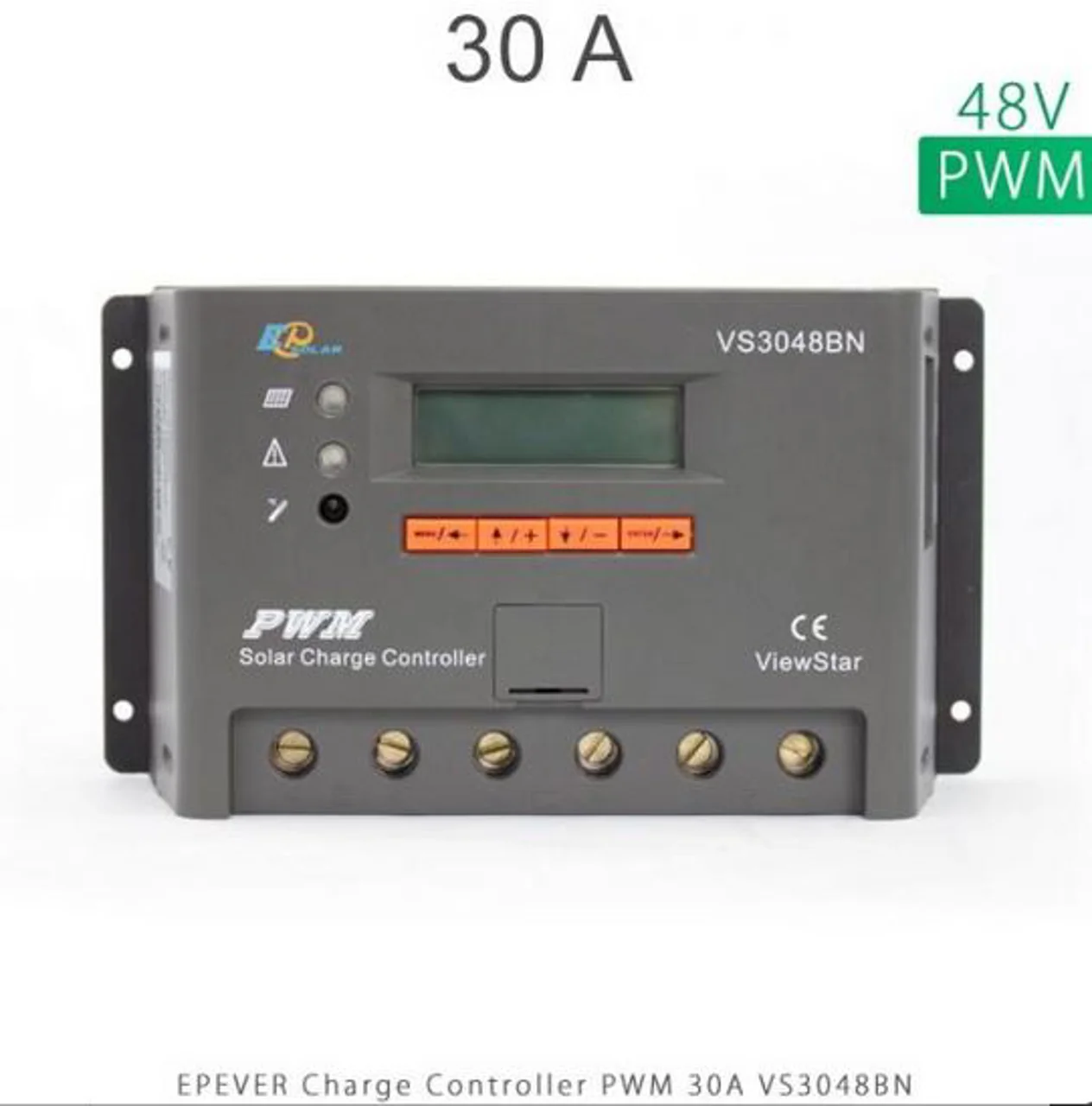 شارژ کنترلر 30A و 48V مدل VS3048BN سری PWM برند EPEVER