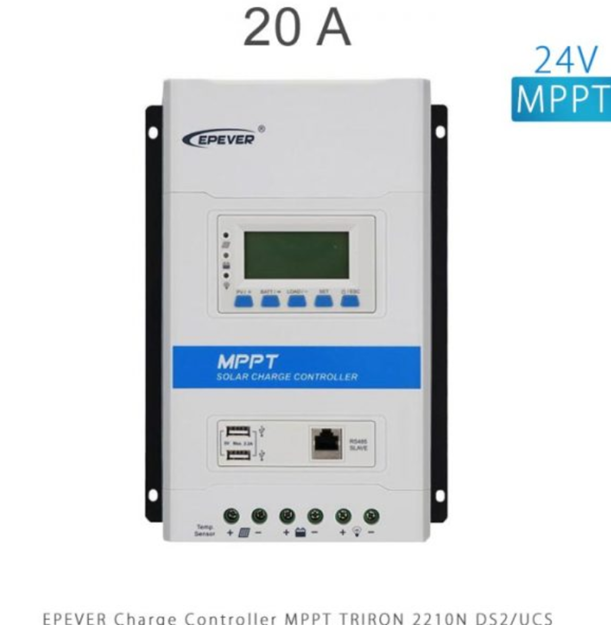 شارژ کنترلر 20A و 24V سری MPPT مدل TRIRON 2210N برند EPEVER