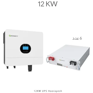 برق اضطراری برای 12kw تامین 2 ساعت