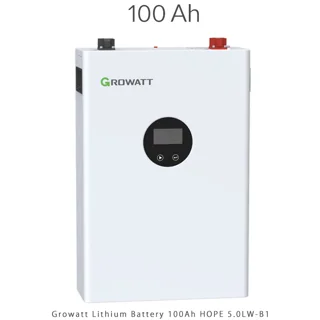 باتری لیتیوم 5 کیلووات ساعت برند Growatt مدل HOPE 5.0LW-B1